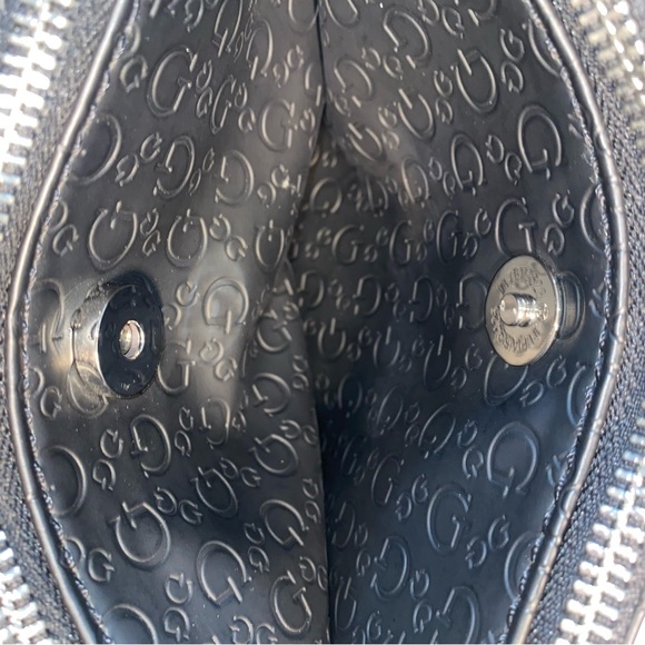 Guess Black Crossbody Bag Purse - Picture 4 of 10